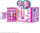 Set loje Barbie Dream Closet 3.0, dollap 90 cm, 25 gjëra, rozë