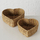 Set shporta dekorative Boltze Home Amore, 2 copë, bari deti, ngjyrë natyrale