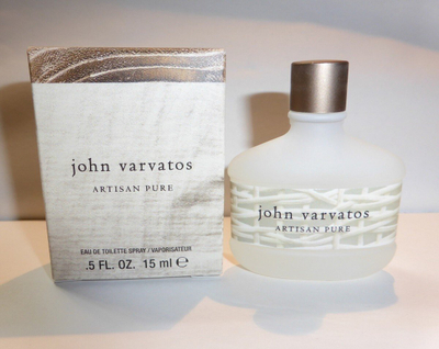 Parfum John Varvatos Artisan Pure, Eau de Toilette, 15ml, i bardhë