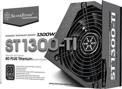 Burim energjie SilverStone Strider Titanium, 1300W, i zi