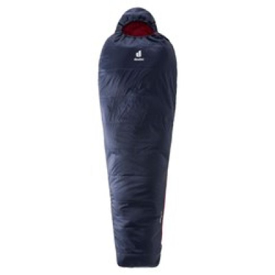 Qese fjetje Deuter Dreamlite, sintetike, formë mummy, blu e errët