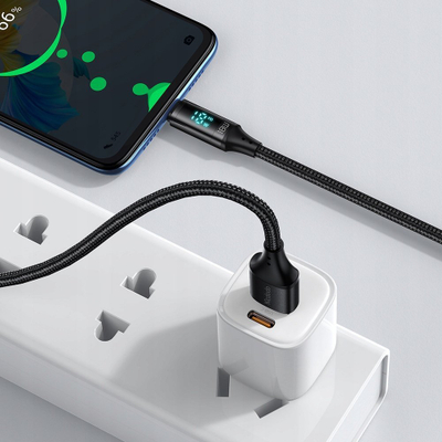 Kabllo USB në Micro USB Mcdodo CA-1070, 3A, 1.2m, e zezë