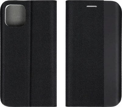 Futrollë Sensitive Book Case për Samsung A34 5G, tip libër, me magnet, e zezë