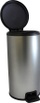 Kosh plehrash Curver Deco Bin Round, 30L, me pedale, argjendt mat