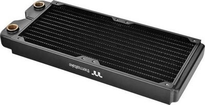 Radiator ftohje për PC Thermaltake Pacific C240, 240mm, për ventilatorë 120mm, i zi