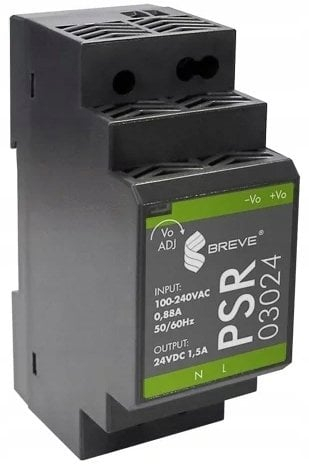 Furnizim elektrik Puls PSR 03024, 24V DC 1.5A, 36W, për shinë DIN