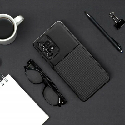 Maskë Noble Case për Xiaomi Redmi Note 12 Pro 5G, TPU PU, e zezë