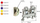 Bllok terminal Simet ZSG1-2.5Nz, 2 përçues, 2.5mm², i verdhë