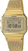 Orë digjitale Casio A700WMG 9A Youth Vintage, çelik inox, LED, ari me blu