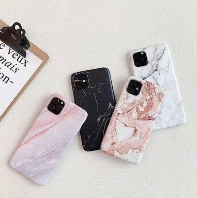 Futrollë gel Wozinsky Marble për Samsung Galaxy S21 Ultra 5G, TPU, mermer, e bardhë