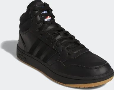 Atlete të larta Adidas Hoops 3.0 për burra, nr 40.5, të zeza