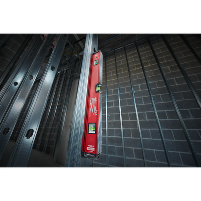 Nivel Milwaukee Redstick Backbone Magnetic 60cm, magnetik, i kuq e zi