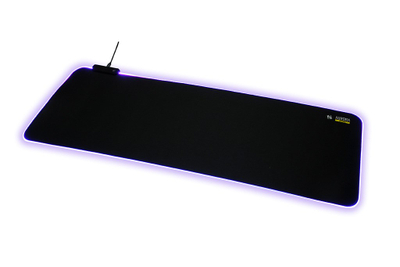 Mousepad gaming iBOX Aurora MPG5, RGB, madhësi e madhe, i zi