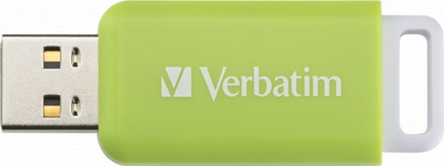 USB Verbatim Databar VM49454, 32GB, USB 2.0, e gjelbër