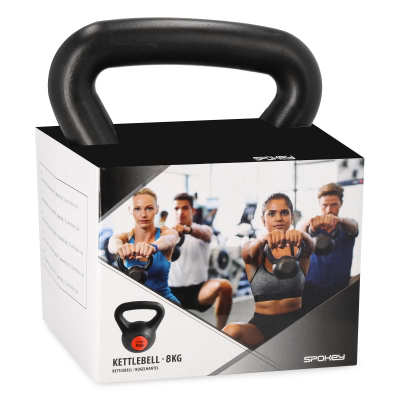 Peshë Kettlebell Spokey Ketla, 8 kg, plastike me rërë
