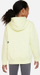 Bluzë me kapuç Nike Gym Fleece Crop Dance Pack për goca, oversize, përmasa M, e verdhë