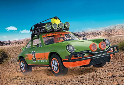 Set lodrash Playmobil 71436 Porsche 911 Carrera RS 2.7 Off-Road, 47 copa, jeshile portokalli