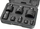 Сет ударни адаптери Geko G10090, 8 парчиња, 1/4"-1", црн