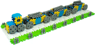 Lodra konstruktore Marioinex Waffle Blocks Mini, 300 pjesë, në kuti