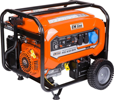 Gjenerator Oleo-mac PZU 65E, 5.0kW, 230V, portokalli