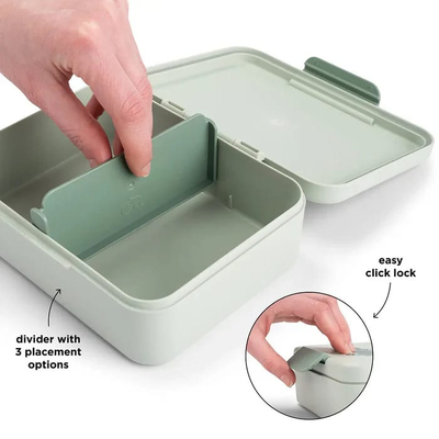 Lunch box me ndarje - Playground - Green