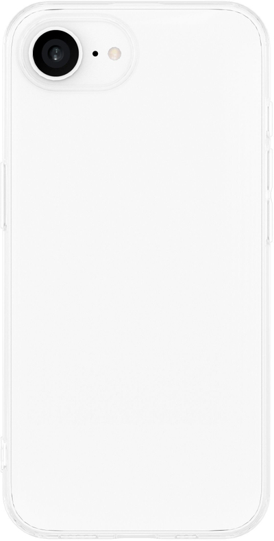 Заштитна маска за телефон ESTUFF INFINITE VIENNA за iPhone, тенок дизајн, транспарентна