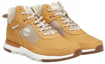 Këpucë Timberland Field Trekker Mid W TB0A2N9K231, lëkurë nubuck, taban EVA, kafe