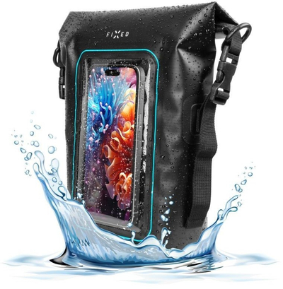 Универзална водоотпорна торба FIXED Float Bag 3L, PVC, проѕирна