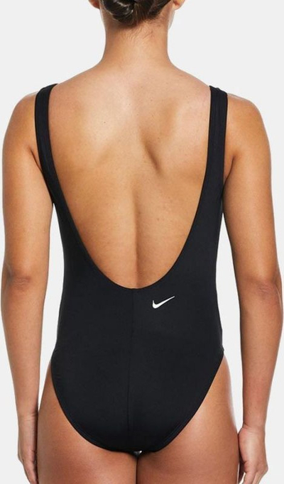 Kostum banje njëpjesësh Nike M L U-Bk OneP, për goca, i zi