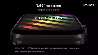 Orë e mençur Xiaomi Imilab W01, e zezë