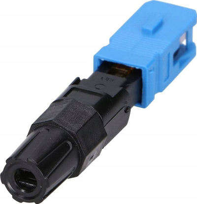 Konektor fibër optike Extralink EX.11519 SC UPC, mashkullor, gri