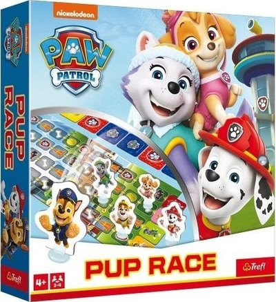 Loja me shoqni Trefl Pup Race PAW Patrol 02579, me letra kujtese, për kalamaj