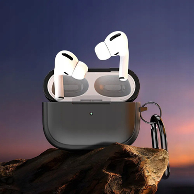 Mbrojtëse kufjesh Dux Ducis Pecc për AirPods 3, silikoni, e zezë