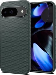 Mbulesë telefoni Spigen Liquid Air për Google Pixel 9 Pro/Pixel 9, TPU, Abyss Green