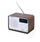 Radio portative Blaupunkt PP7BT, Bluetooth, USB AUX, e bardhë