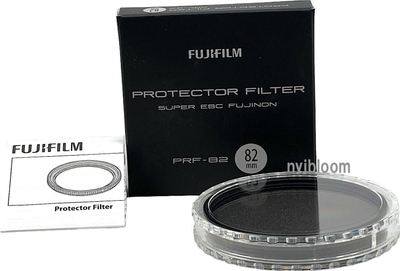 Filtër mbrojtës Fujifilm PRF-82, 82mm, për lente GF23mm, i zi