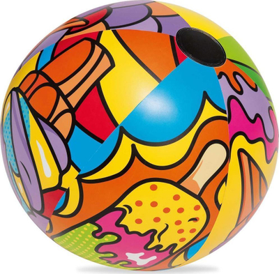 Top plazhi i frymë Bestway Pop Art, 91 cm, shumëngjyrësh