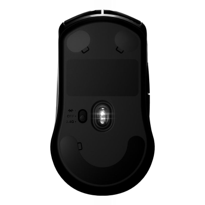 Maus gaming SteelSeries Rival 3 Gen 2 Wireless, 18.000 DPI, Bluetooth 2.4GHz, blu aqua