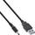 Kabllo energjie InLine 26806B, USB A në DC 3.5 x 1.35 mm, 3 A, 2 m, i zi