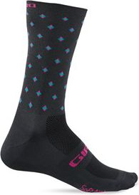 Çorape çiklizmi Giro Comp Racer High-Rise, crew, për meshkuj dhe femra, gri