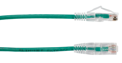 Kabllo rrjeti Black Box Slim-Net CAT6A, 1.2 m, 500 MHz, jeshile