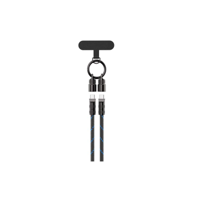 Kabllo karikues USB C Havit CB6340, 1.2m, 60W, zi blu