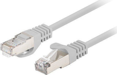Kabllo rrjeti Lanberg Patchcord CAT.6 FTP, 1.5m, set 10 copë, gri
