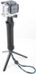 Monopod tripod XREC për GoPro Hero 4 3+ 3 2 dhe SJCAM, dorezë për shumë punë, i zi