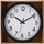 Orë muri Excellent Houseware PP Wall Clock, 20cm, e zezë