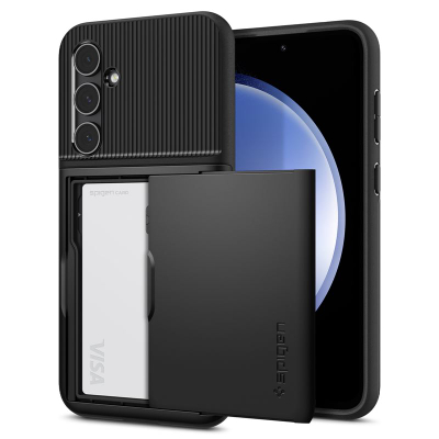 Mbrojtëse telefoni Spigen Slim Armor për Samsung Galaxy S23 FE, e zezë
