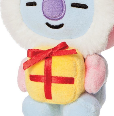 Lodër pelushi BT21 KOYA Winter, figurë dimri, blu