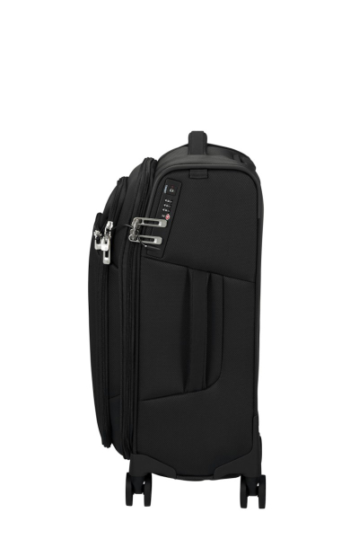 Valixhe Soft Me 4 Rrota Samsonite Respark Ngjyrë E Zezë