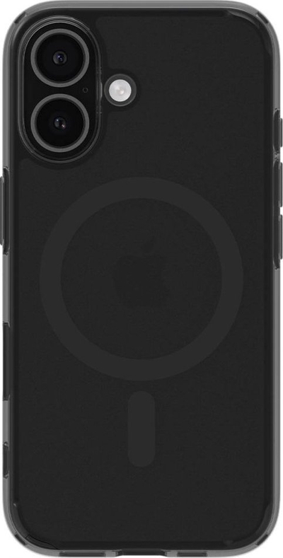 Kapak telefoni Spigen Ultra Hybrid T Mag MagSafe për iPhone 16, transparent, Frost Black