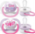 Memë qetësuese Avent Orthodontic Ultra Air butterfly, 0-6m, 2 copë, rozë